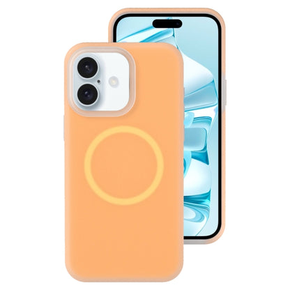 جراب هاتف مغناطيسي من السيليكون السائل الهلامي، مناسب لأجهزة iPhone 16e وiPhone 16 Pro Max وiPhone 16 Pro وiPhone 16 Plus وiPhone 16