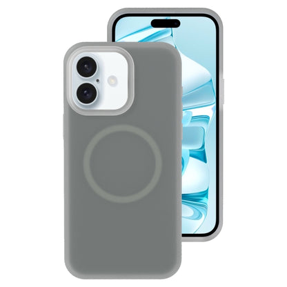جراب هاتف مغناطيسي من السيليكون السائل الهلامي، مناسب لأجهزة iPhone 16e وiPhone 16 Pro Max وiPhone 16 Pro وiPhone 16 Plus وiPhone 16