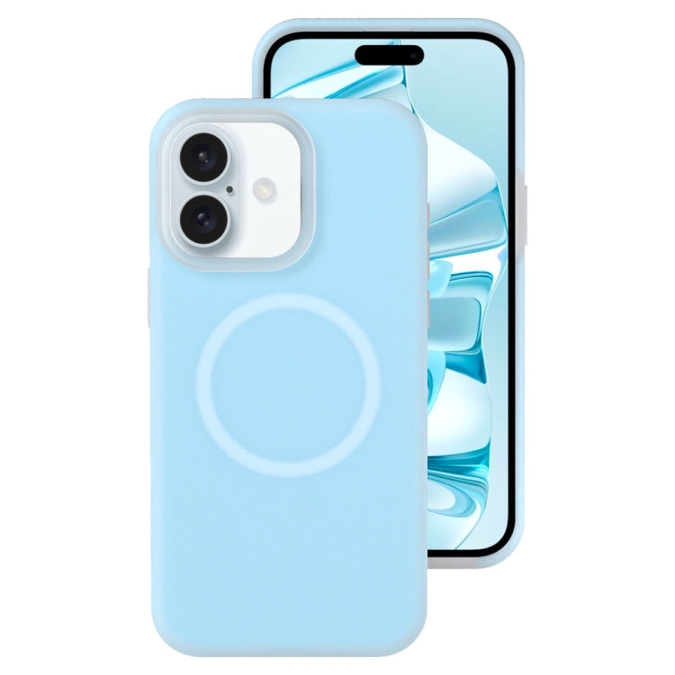 جراب هاتف مغناطيسي من السيليكون السائل الهلامي، مناسب لأجهزة iPhone 16e وiPhone 16 Pro Max وiPhone 16 Pro وiPhone 16 Plus وiPhone 16