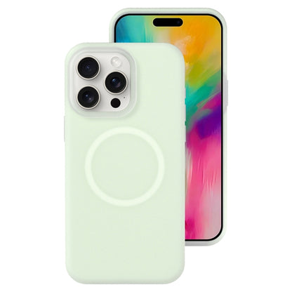 جراب هاتف مغناطيسي من السيليكون السائل الهلامي، مناسب لأجهزة iPhone 16e وiPhone 16 Pro Max وiPhone 16 Pro وiPhone 16 Plus وiPhone 16