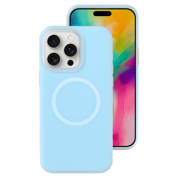 جراب هاتف مغناطيسي من السيليكون السائل الهلامي، مناسب لأجهزة iPhone 16e وiPhone 16 Pro Max وiPhone 16 Pro وiPhone 16 Plus وiPhone 16