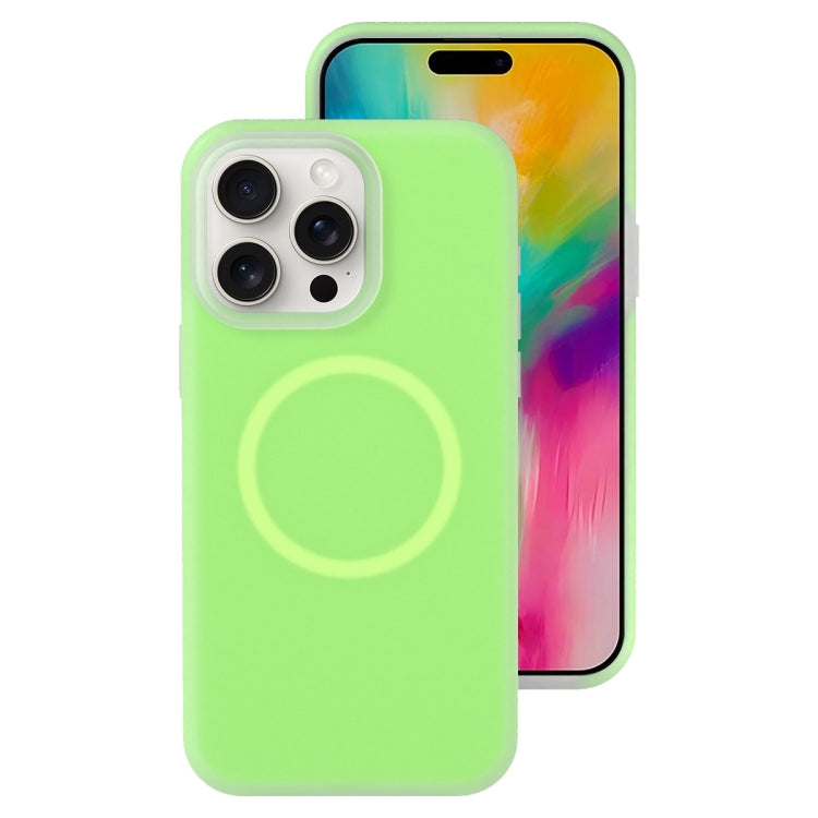جراب هاتف مغناطيسي من السيليكون السائل الهلامي، مناسب لأجهزة iPhone 16e وiPhone 16 Pro Max وiPhone 16 Pro وiPhone 16 Plus وiPhone 16