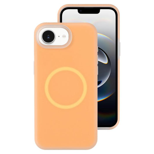 جراب هاتف مغناطيسي من السيليكون السائل الهلامي، مناسب لأجهزة iPhone 16e وiPhone 16 Pro Max وiPhone 16 Pro وiPhone 16 Plus وiPhone 16