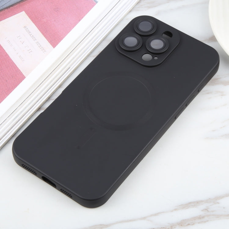 Liquid TPU Silicone Solid Color MagSafe Phone Case, For iPhone 16 Pro Max, For iPhone 16 Pro, For iPhone 16 Plus