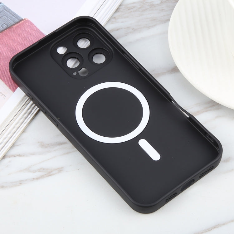Liquid TPU Silicone Solid Color MagSafe Phone Case, For iPhone 16 Pro Max, For iPhone 16 Pro, For iPhone 16 Plus