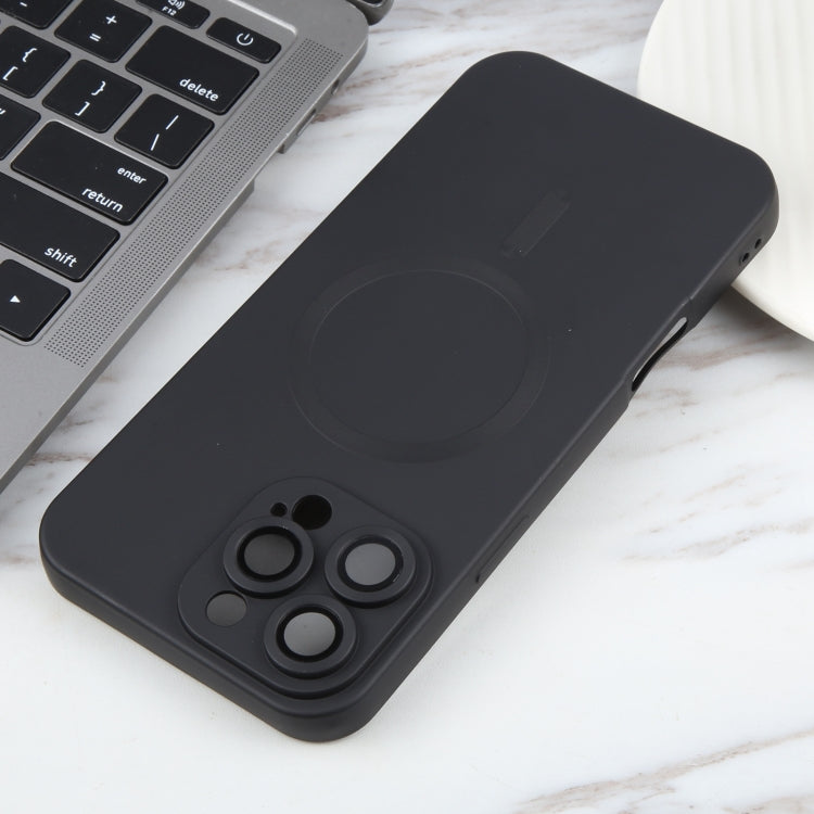 Liquid TPU Silicone Solid Color MagSafe Phone Case, For iPhone 16 Pro Max, For iPhone 16 Pro, For iPhone 16 Plus