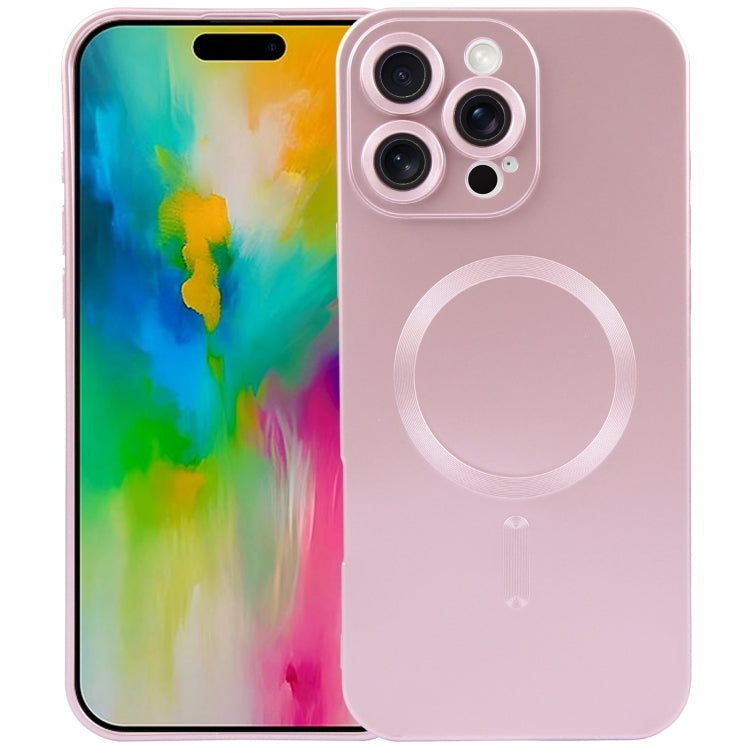 Liquid TPU Silicone Solid Color MagSafe Phone Case, For iPhone 16 Pro Max, For iPhone 16 Pro, For iPhone 16 Plus