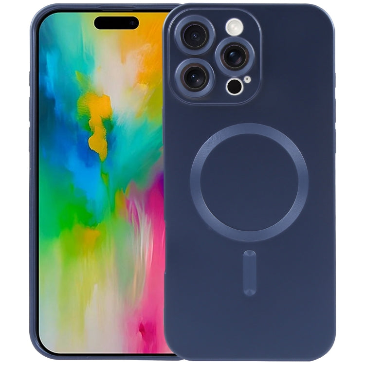 Liquid TPU Silicone Solid Color MagSafe Phone Case, For iPhone 16 Pro Max, For iPhone 16 Pro, For iPhone 16 Plus