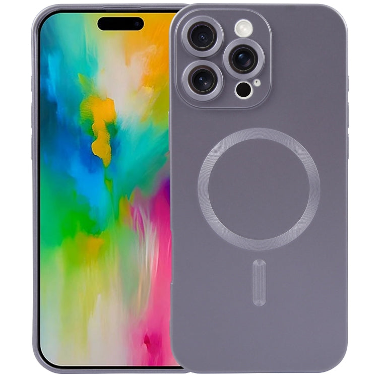 Liquid TPU Silicone Solid Color MagSafe Phone Case, For iPhone 16 Pro Max, For iPhone 16 Pro, For iPhone 16 Plus