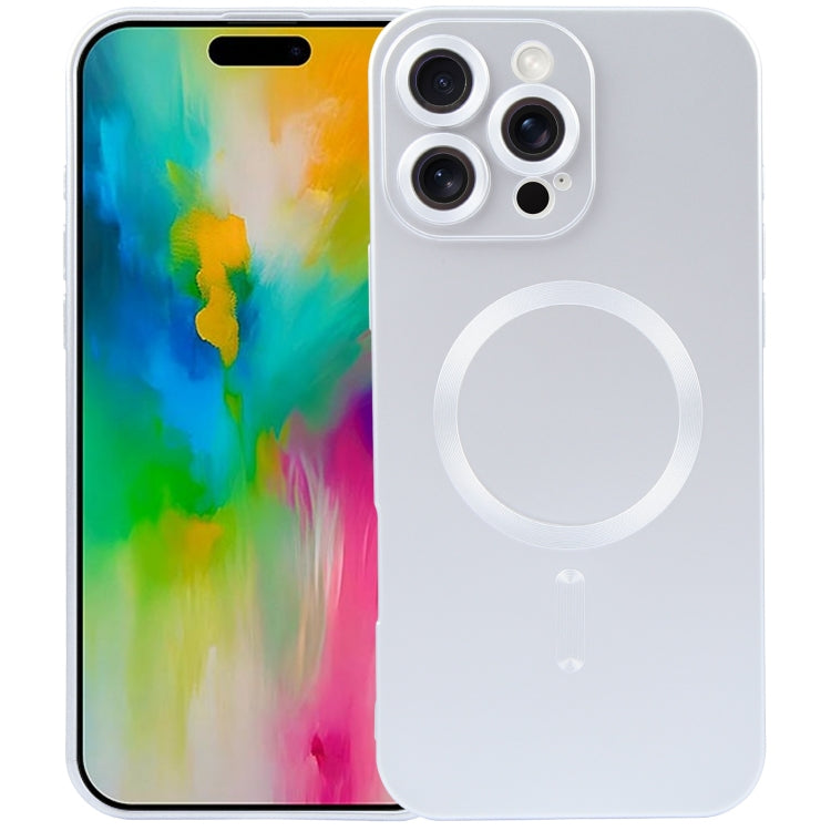 Liquid TPU Silicone Solid Color MagSafe Phone Case, For iPhone 16 Pro Max, For iPhone 16 Pro, For iPhone 16 Plus