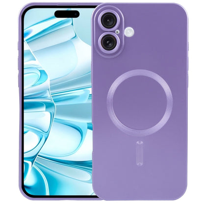 Liquid TPU Silicone Solid Color MagSafe Phone Case, For iPhone 16 Pro Max, For iPhone 16 Pro, For iPhone 16 Plus