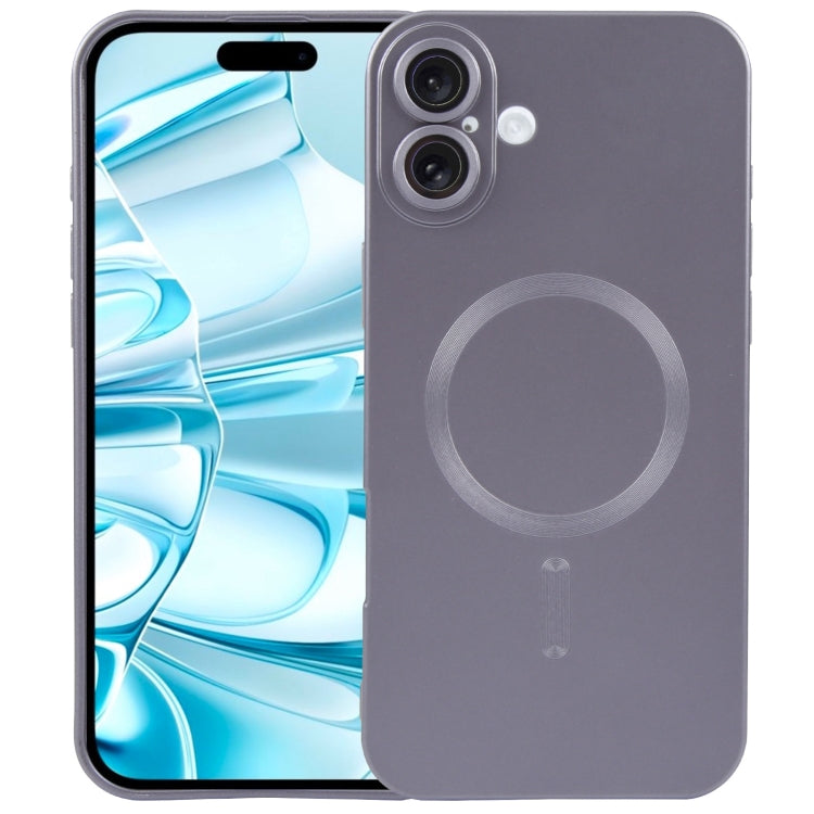 Liquid TPU Silicone Solid Color MagSafe Phone Case, For iPhone 16 Pro Max, For iPhone 16 Pro, For iPhone 16 Plus