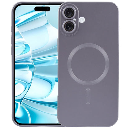 Liquid TPU Silicone Solid Color MagSafe Phone Case, For iPhone 16 Pro Max, For iPhone 16 Pro, For iPhone 16 Plus