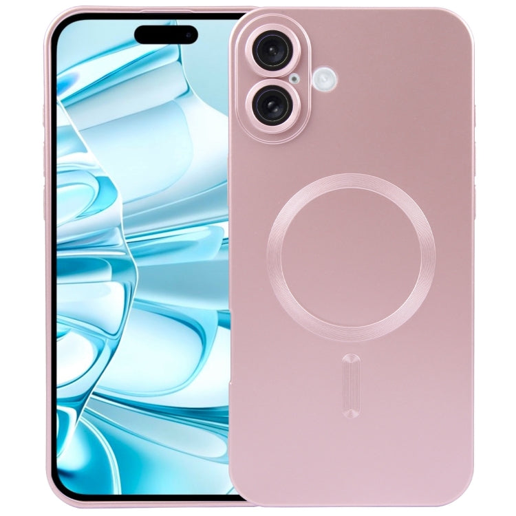 Liquid TPU Silicone Solid Color MagSafe Phone Case, For iPhone 16 Pro Max, For iPhone 16 Pro, For iPhone 16 Plus