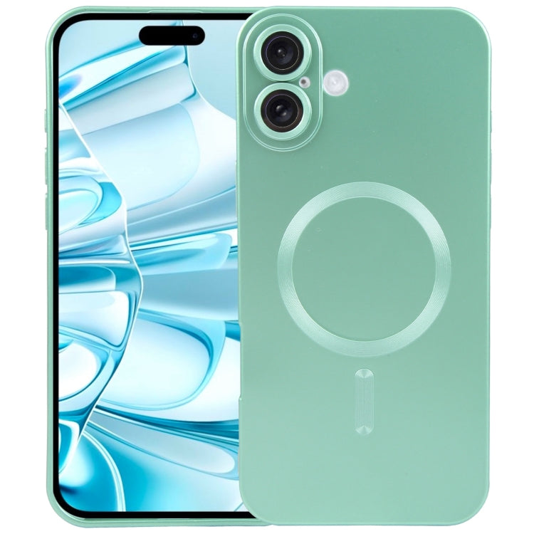 Liquid TPU Silicone Solid Color MagSafe Phone Case, For iPhone 16 Pro Max, For iPhone 16 Pro, For iPhone 16 Plus