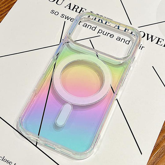 Gradient Color MagSafe Airbag Full Coverage Phone Case, For iPhone 17 Pro Max, For iPhone 17 Pro, For iPhone 17, For iPhone 17 Air, For iPhone 16e, For iPhone 16 Pro Max, For iPhone 16 Pro, For iPhone 16 Plus, For iPhone 16, For iPhone 15 Pro Max������...