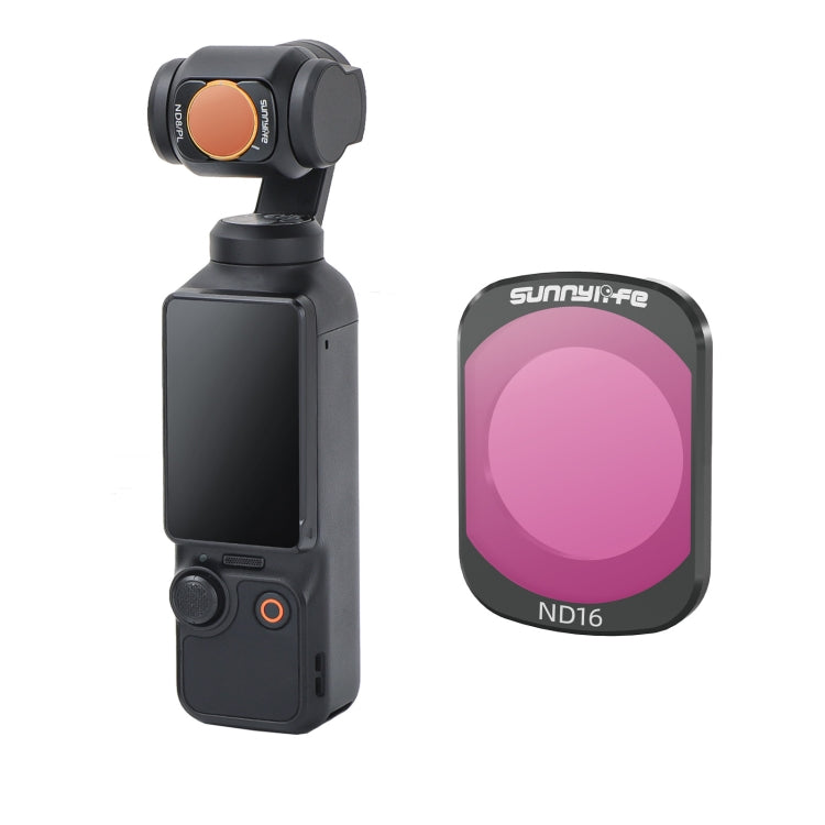 For DJI Osmo Pocket 3 Sunnylife Camera Lens Magnetic Metal Filter, No Impact On Gimbal Reset, MCUV, ND8, ND16, ND32, ND64, CPL, ND8PL, ND16PL, ND32PL, ND64PL, 3 in 1 CPL ND8 ND16, 4 in 1 ND8-64, 4 in 1 ND8-64PL, 4 in 1 UV CPL ND32 ND64�����������������...