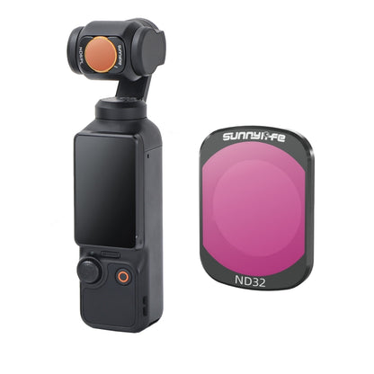 For DJI Osmo Pocket 3 Sunnylife Camera Lens Magnetic Metal Filter, No Impact On Gimbal Reset, MCUV, ND8, ND16, ND32, ND64, CPL, ND8PL, ND16PL, ND32PL, ND64PL, 3 in 1 CPL ND8 ND16, 4 in 1 ND8-64, 4 in 1 ND8-64PL, 4 in 1 UV CPL ND32 ND64�����������������...