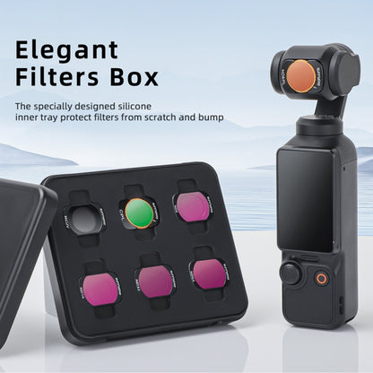 For DJI Osmo Pocket 3 Sunnylife Camera Lens Magnetic Metal Filter, No Impact On Gimbal Reset, MCUV, ND8, ND16, ND32, ND64, CPL, ND8PL, ND16PL, ND32PL, ND64PL, 3 in 1 CPL ND8 ND16, 4 in 1 ND8-64, 4 in 1 ND8-64PL, 4 in 1 UV CPL ND32 ND64�����������������...