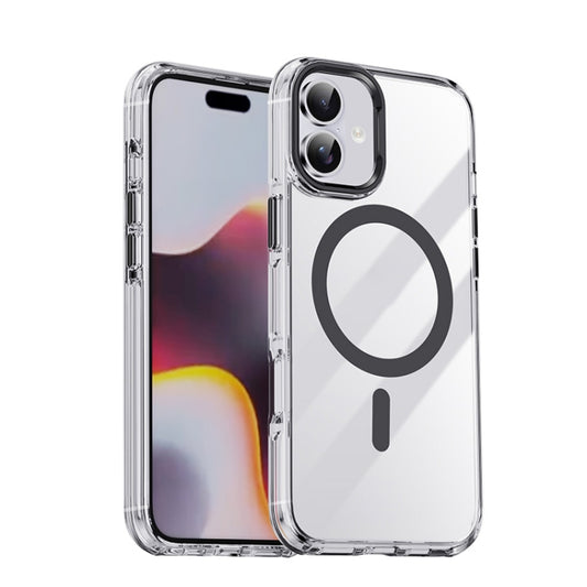 Airbag PC Hybrid TPU Magsafe Phone Case, For iPhone 16 Plus, For iPhone 16, For iPhone 15 Pro Max, For iPhone 15 Pro, For iPhone 15