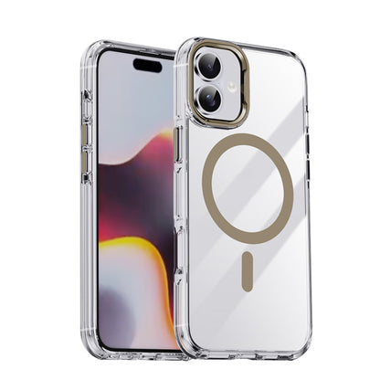 Airbag PC Hybrid TPU Magsafe Phone Case, For iPhone 16 Plus, For iPhone 16, For iPhone 15 Pro Max, For iPhone 15 Pro, For iPhone 15