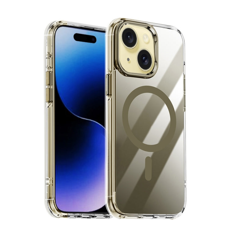 Airbag PC Hybrid TPU Magsafe Phone Case, For iPhone 16 Plus, For iPhone 16, For iPhone 15 Pro Max, For iPhone 15 Pro, For iPhone 15