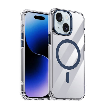 Airbag PC Hybrid TPU Magsafe Phone Case, For iPhone 16 Plus, For iPhone 16, For iPhone 15 Pro Max, For iPhone 15 Pro, For iPhone 15