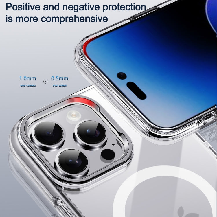 Airbag PC Hybrid TPU Magsafe Phone Case, For iPhone 16 Plus, For iPhone 16, For iPhone 15 Pro Max, For iPhone 15 Pro, For iPhone 15