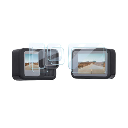 For GoPro HERO13 Black Sunnylife 3 in 1 Lens Protector Front and Rear Screen Tempered Glass Films