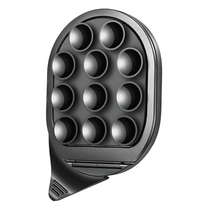 JOYROOM JR-ZS418 Silicone Suction Cup Magnetic Phone Holder, JR-ZS418 (Black)