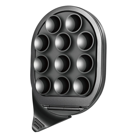 JOYROOM JR-ZS418 Silicone Suction Cup Magnetic Phone Holder, JR-ZS418 (Black)
