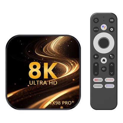 TX98 Pro+ 8K UHD Android 13 Smart TV Box with Remote Control, RK3528 Quad-Core