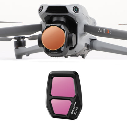 For DJI Air 3S Sunnylife Camera Lens Filter, MCUV, ND8, ND16, ND32, ND64, CPL, ND8PL, ND16PL, ND32PL, ND64PL, 3 in 1 CPL ND8 ND16, 4 in 1 ND8-64, 4 in 1 ND8-64PL, 4 in 1 UV CPL ND32 ND64, 6 in 1 UV CPL ND8-64