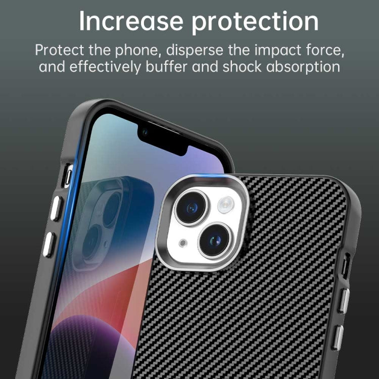 Carbon Fiber Series IMD Phone Case, For iPhone 15 Plus, For iPhone 15, For iPhone 14 Plus, For iPhone 14, For iPhone 14 Pro, For iPhone 14 Pro Max