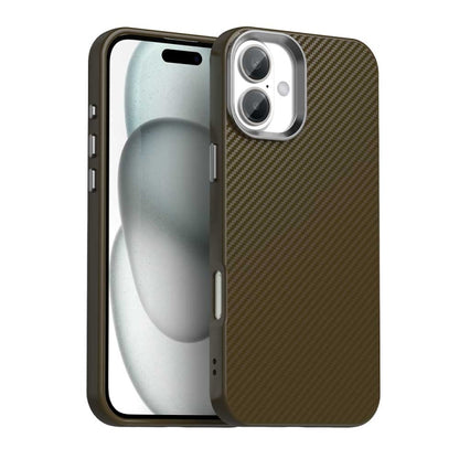 Carbon Fiber Series IMD Phone Case, For iPhone 16 Pro Max, For iPhone 16 Pro, For iPhone 16 Plus, For iPhone 16, For iPhone 15 Pro Max, For iPhone 15 Pro