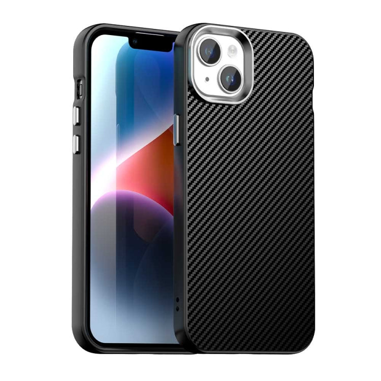 Carbon Fiber Series IMD Phone Case, For iPhone 15 Plus, For iPhone 15, For iPhone 14 Plus, For iPhone 14, For iPhone 14 Pro, For iPhone 14 Pro Max