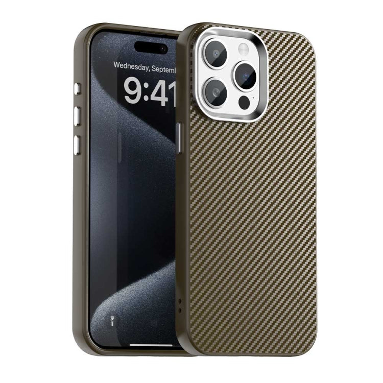 Carbon Fiber Series IMD Phone Case, For iPhone 16 Pro Max, For iPhone 16 Pro, For iPhone 16 Plus, For iPhone 16, For iPhone 15 Pro Max, For iPhone 15 Pro