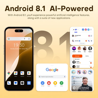 U218 / i16 Pro Max، 1 جيجابايت + 16 جيجابايت، 6.6 بوصة، أندرويد 8.1 MTK6580A رباعي النواة، OTG، الشبكة: 3G، شريحتي اتصال، قابس الاتحاد الأوروبي، قابس الولايات المتحدة، قابس المملكة المتحدة، قابس أستراليا