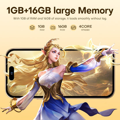 U218 / i16 Pro Max، 1 جيجابايت + 16 جيجابايت، 6.6 بوصة، أندرويد 8.1 MTK6580A رباعي النواة، OTG، الشبكة: 3G، شريحتي اتصال، قابس الاتحاد الأوروبي، قابس الولايات المتحدة، قابس المملكة المتحدة، قابس أستراليا