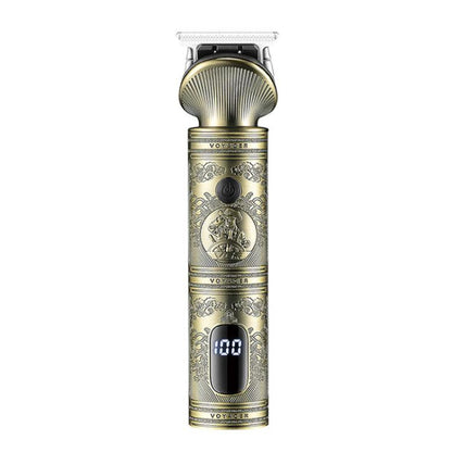 مجموعة ماكينة قص الشعر الكهربائية VGR V-106 بشاشة رقمية 6 في 1، V-106