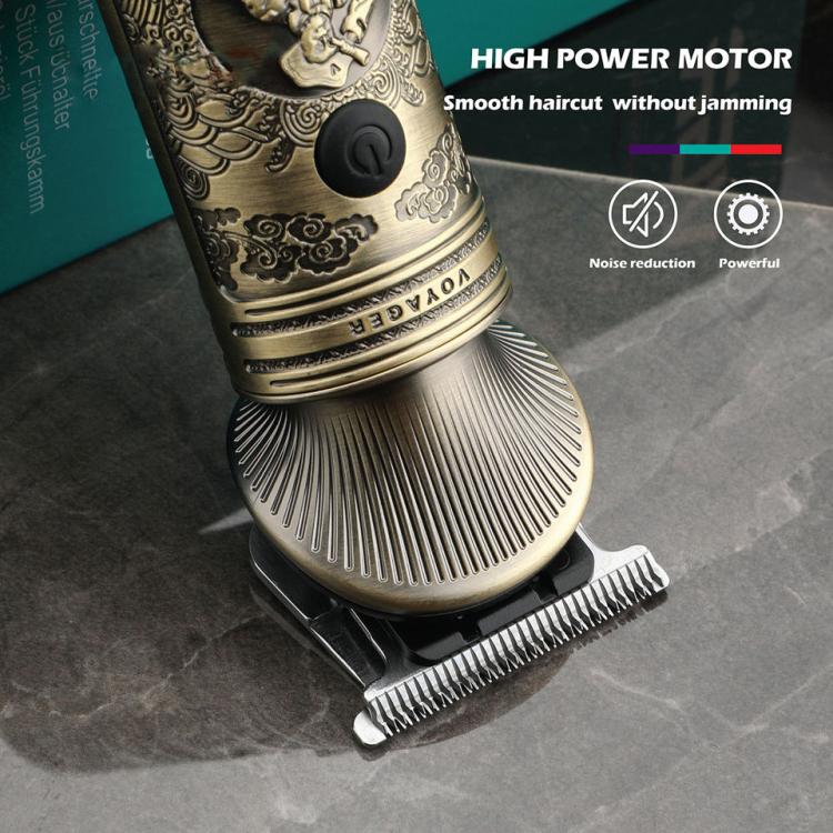 مجموعة ماكينة قص الشعر الكهربائية VGR V-106 بشاشة رقمية 6 في 1، V-106