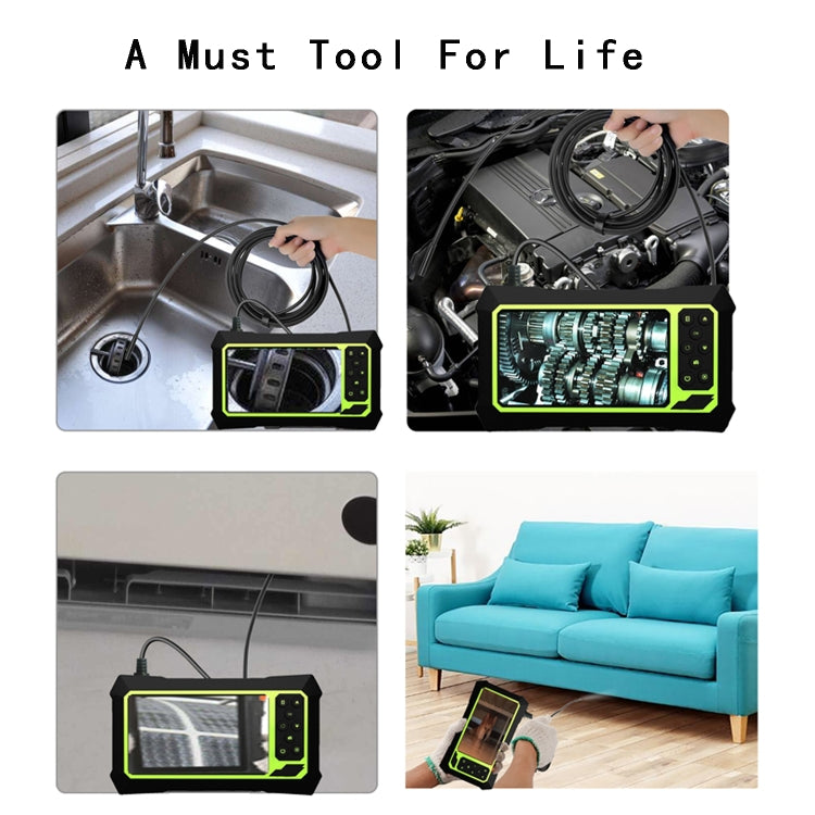 8mm 1080P IP68 Waterproof 4.3 inch Screen Single Camera Digital Endoscope