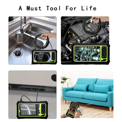 8mm 1080P IP68 Waterproof 4.3 inch Screen Single Camera Digital Endoscope