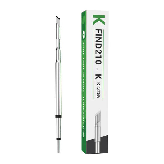 2uul Soldering Iron Tips for Most C210 Soldering Station, FD12 K, FD13 I, FD14 S
