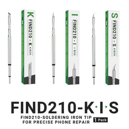 2uul Soldering Iron Tips for Most C210 Soldering Station, FD12 K, FD13 I, FD14 S