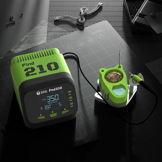 2uul FD01 Find210 60W High-Power AC Transformer Soldering Station, EU Plug, US Plug, UK Plug