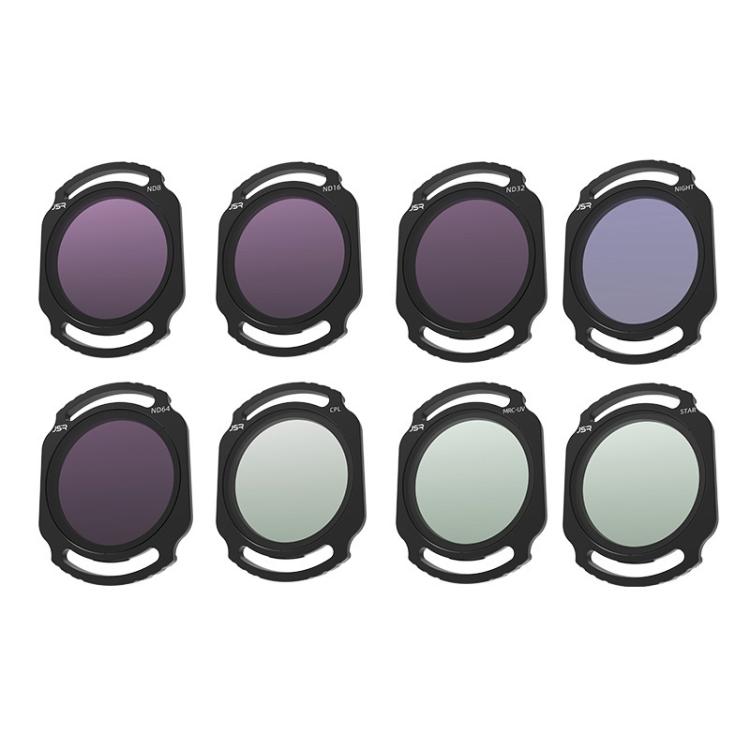فلتر عدسة الكاميرا لسلسلة DJI O4 Air Unit Pro / Avata 2 JSR YB، MCUV، CPL، ND8، ND16، ND32، ND64، ND256، ND8PL، ND16PL، ND32PL، ND64PL، NIGHT، STAR، MCUV x 2، MCUV x 3، 3 في 1 CPL ND8/16، 4 في 1 ND، 4 في 1 NDPL، 6 في 1 ND8-64 UV CPL ...