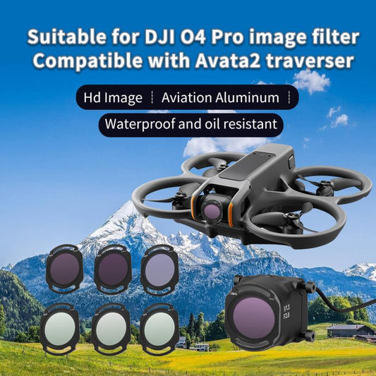 فلتر عدسة الكاميرا لسلسلة DJI O4 Air Unit Pro / Avata 2 JSR YB، MCUV، CPL، ND8، ND16، ND32، ND64، ND256، ND8PL، ND16PL، ND32PL، ND64PL، NIGHT، STAR، MCUV x 2، MCUV x 3، 3 في 1 CPL ND8/16، 4 في 1 ND، 4 في 1 NDPL، 6 في 1 ND8-64 UV CPL ...