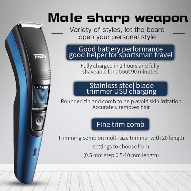 ماكينة حلاقة شعر كهربائية VGR V-052 بقدرة 5 وات USB، V-052