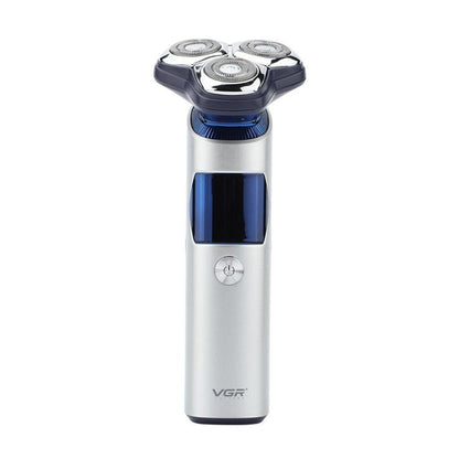 ماكينة حلاقة كهربائية VGR V-328 بشفرة قطع عائمة ثلاثية الأبعاد IPX7، V-328